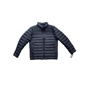 KENNETH COLE NEW YORK CASUAL PUFFER Black FULL ZIP. JACKET SIZE M Mens New